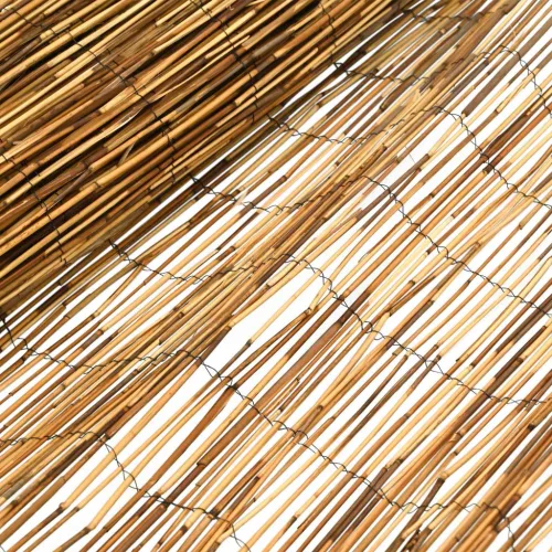  Kerti Kerítés Karbonizált 400 x 90 cm Nád