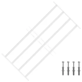  Ablakok biztonsági rács 4 keresztlécsel 3 pcs 63-114 cm