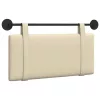  Fali Fejtámla Falra szerelhető Krém 90 x 55 x 5 cm szövet