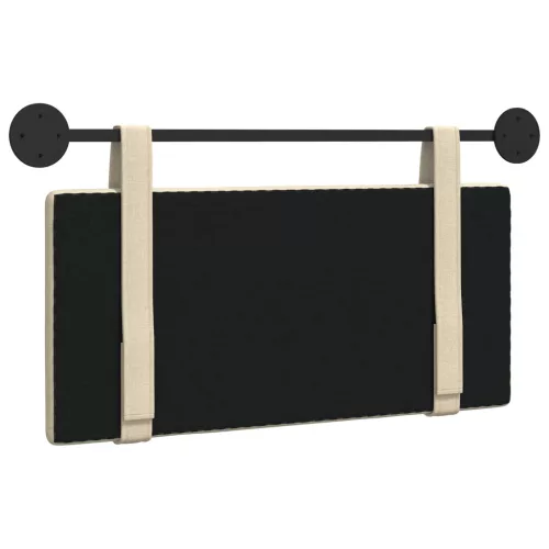  Fali Fejtámla Falra szerelhető Krém 90 x 55 x 5 cm szövet