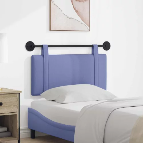  Fali Fejtámla Falra szerelhető Farmerkék 90 x 55 x 5 cm szövet