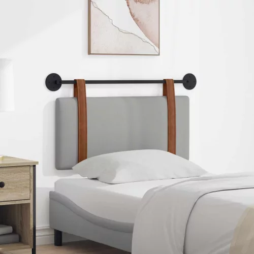  Fali Fejtámla Falra szerelhető Felhőszürke 80 x 40 cm Faanyag