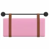  Fali Fejtámla Falra szerelhető Rózsaszín 80 x 40 cm Faanyag