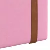  Fali Fejtámla Falra szerelhető Rózsaszín 90 x 40 cm Faanyag