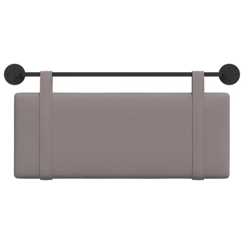  Fali Fejtámla Falra szerelhető Tópszínű 110 x 55 x 5 cm szövet