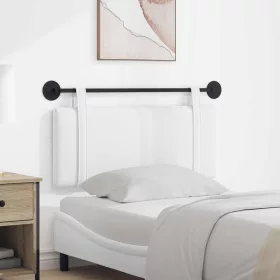    Fali Fejtámla Falra szerelhető Fehér 110 x 55 x 5 cm szövet