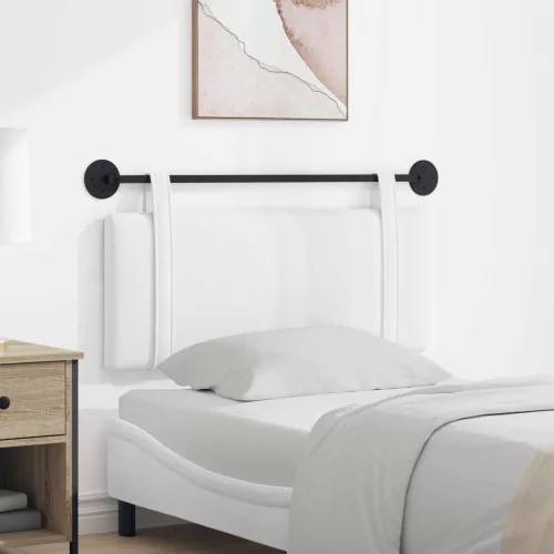  Fali Fejtámla Falra szerelhető Fehér 110 x 55 x 5 cm szövet