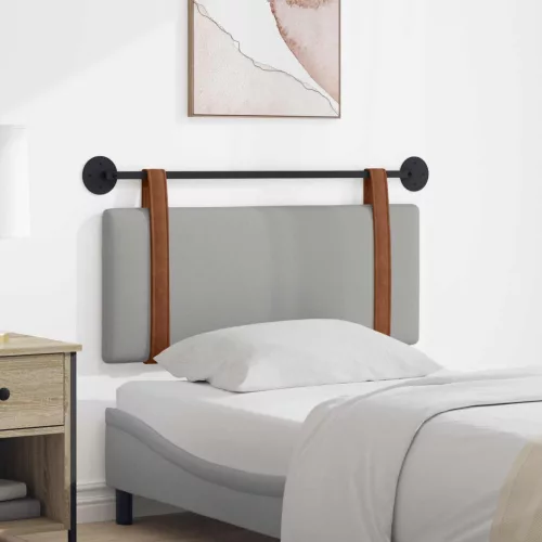  Fali Fejtámla Falra szerelhető Felhőszürke 100 x 40 cm Faanyag