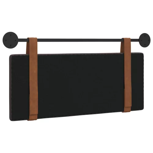  Fali Fejtámla Falra szerelhető Sötét Barna 100 x 40 cm Faanyag