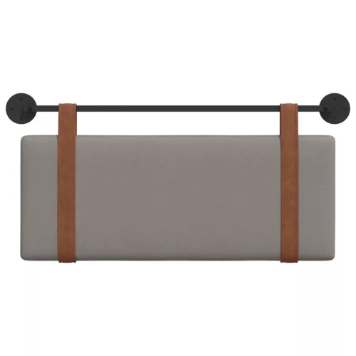  Fali Fejtámla Falra szerelhető Tópszínű 100 x 40 cm Faanyag