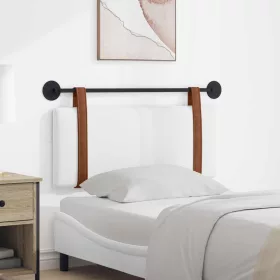  Fali Fejtámla Falra szerelhető Fehér 100 x 40 cm Faanyag