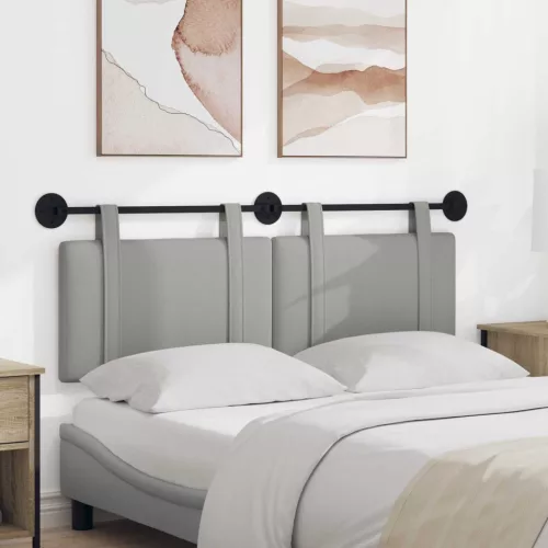  Fali Fejtámla Egyszínű Felhőszürke 150 x 55 x 5 cm szövet