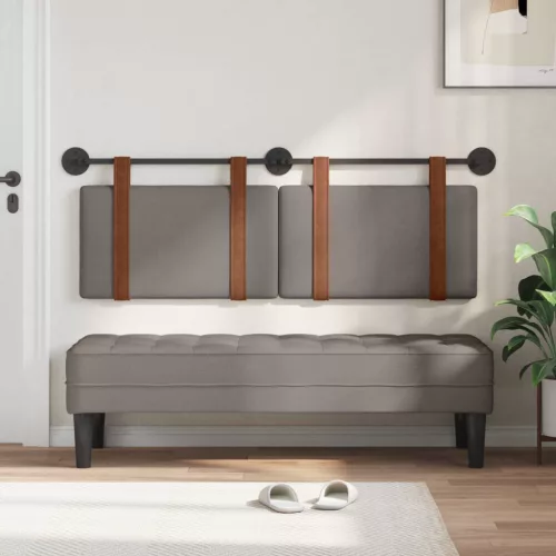  Fali Fejtámla Falra szerelhető Tópszínű 140 x 40 cm Faanyag