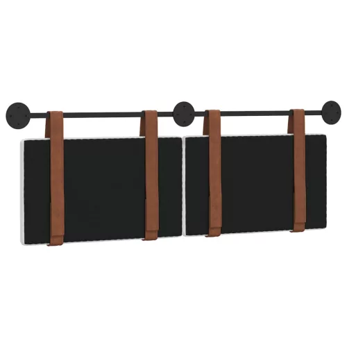  Fali Fejtámla Falra szerelhető Fehér 140 x 40 cm Faanyag