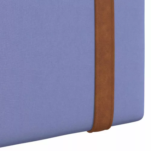  Fali Fejtámla Falra szerelhető Farmerkék 140 x 40 cm Faanyag