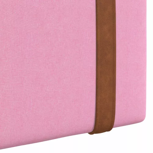  Fali Fejtámla Egyszínű Rózsaszín 170 x 55 x 5 cm Antik PU