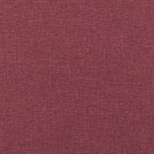  Fali Fejtámla Falra szerelhető Bordó 210 x 55 x 5 cm szövet