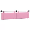  Fali Fejtámla Falra szerelhető Rózsaszín 210 x 55 x 5 cm szövet