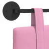  Fali Fejtámla Falra szerelhető Rózsaszín 210 x 55 x 5 cm szövet