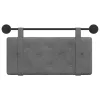  Fali Fejtámla Sötétszürke 90 x 55 x 5 cm Bársony