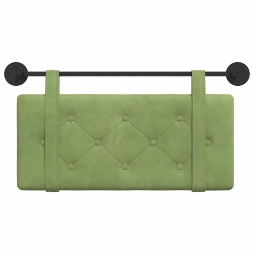  Fali Fejtámla Világos zöld 90 x 55 x 5 cm Bársony