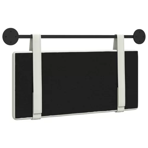  Fali Fejtámla Falra szerelhető Fehér 80 cm Műbőr