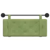  Fali Fejtámla Világos zöld 110 x 55 x 5 cm Bársony