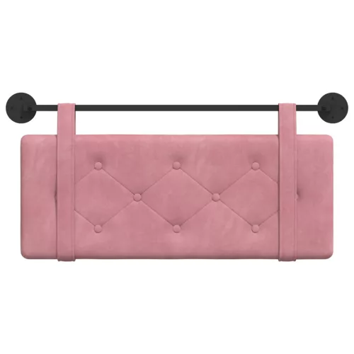  Fali Fejtámla Rózsaszín 110 x 55 x 5 cm Bársony