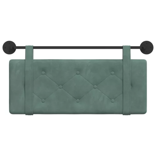  Fali Fejtámla Tengeri Zöld 110 x 55 x 5 cm Bársony