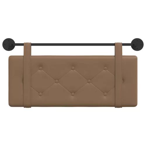  Fali Fejtámla Falra szerelhető Cappuccino 100 cm Műbőr