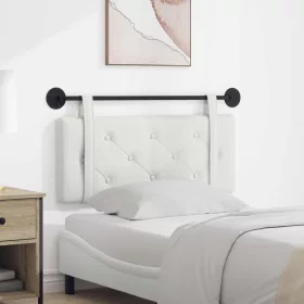    Fali Fejtámla Falra szerelhető Fehér 110 x 55 x 5 cm Műbőr