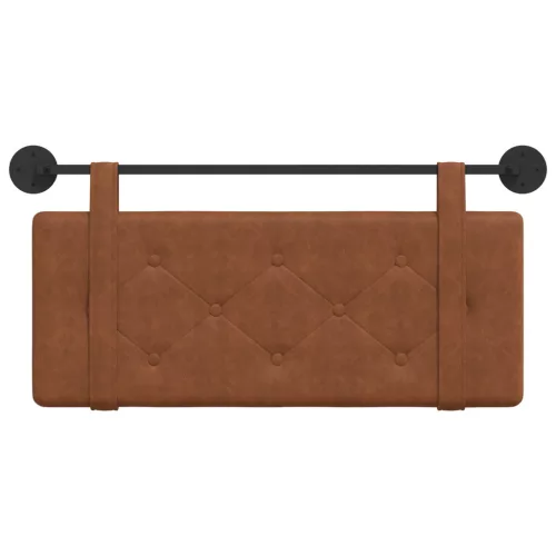  Fali Fejtámla Falra szerelhető Barna 100 cm Antik PU