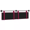  Fali Fejtámla Falra szerelhető Bordó 170 x 55 x 5 cm Bársony