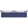  Fali Fejtámla Rendőrségi kék 210 x 55 x 5 cm Bársony