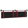  Fali Fejtámla Falra szerelhető Piros 210 x 55 x 5 cm Műbőr