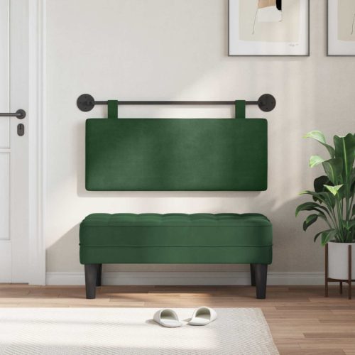  Fali Fejtámla Falra szerelhető Egyszínű Bársonyos szövet