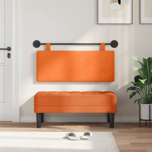  Fali Fejtámla Falra szerelhető Egyszínű Bársonyos szövet