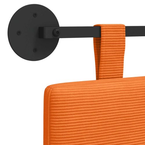  Fali Fejtámla Falra szerelhető Egyszínű Bársonyos szövet