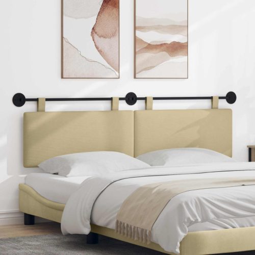  Fali Fejtámla Egyszínű Világos Zöld Szürke 170 x 55 x 5 cm