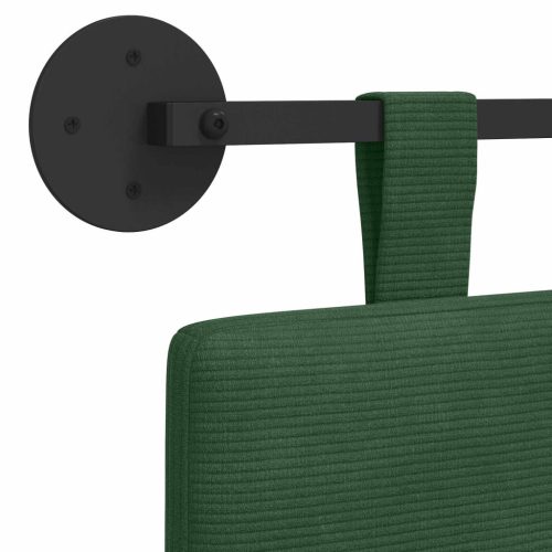  Fali Fejtámla Dzsungel zöld 210 x 55 x 5 cm Bársonyos szövet