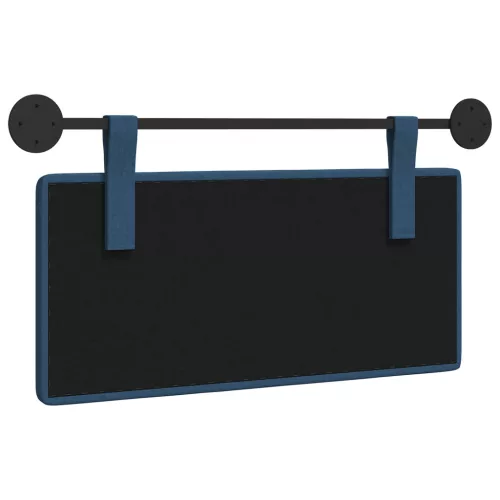  Fali Fejtámla Falra szerelhető Kék 100 x 55 x 5 cm szövet