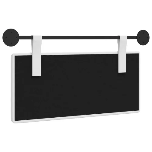  Fali Fejtámla Falra szerelhető Fehér 100 x 55 x 5 cm szövet