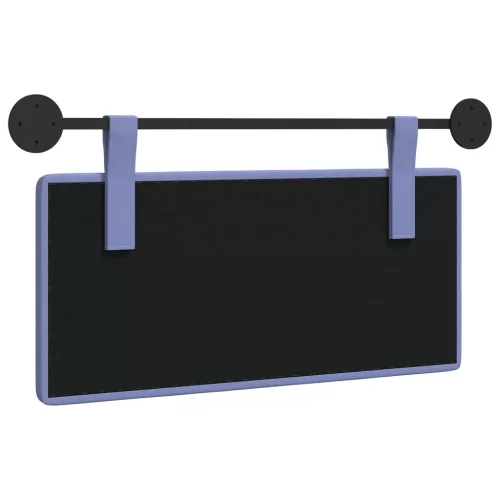  Fali Fejtámla Falra szerelhető Farmerkék 100 x 55 x 5 cm szövet