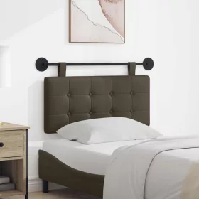    Fali Fejtámla Falra szerelhető Szürke 100 x 55 x 5 cm Műbőr