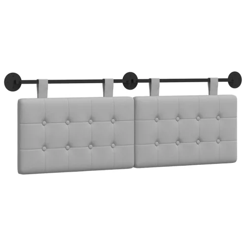  Fali Fejtámla Falra szerelhető Felhőszürke 130 x 55 x 5 cm