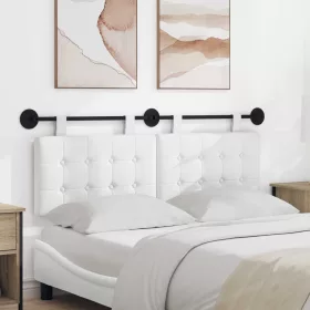  Fali Fejtámla Falra szerelhető Fehér 130 x 55 x 5 cm