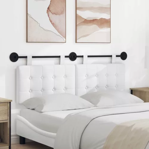  Fali Fejtámla Falra szerelhető Fehér 130 x 55 x 5 cm