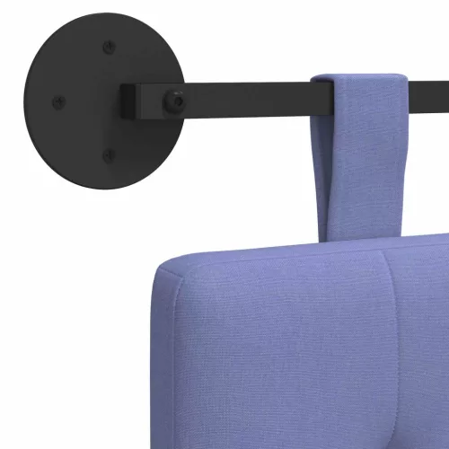  Fali Fejtámla Falra szerelhető Farmerkék 130 x 55 x 5 cm