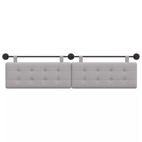  Fali Fejtámla Falra szerelhető Felhőszürke 210 x 55 x 5 cm