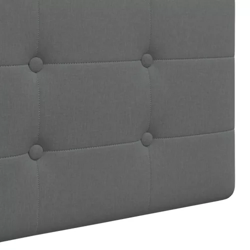  Fali Fejtámla Falra szerelhető Sötétszürke 210 x 55 x 5 cm